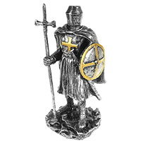 templarsky rytir s kopii